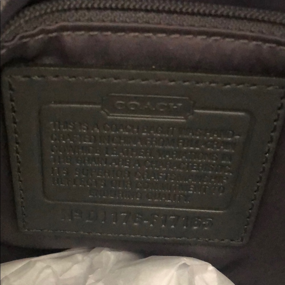 Women’s metallic coach bag - Picture 3 of 6